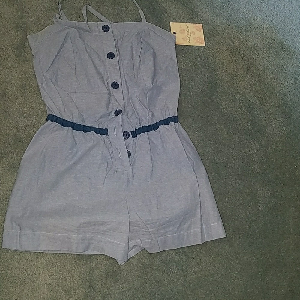 Derek Heart chambray romper